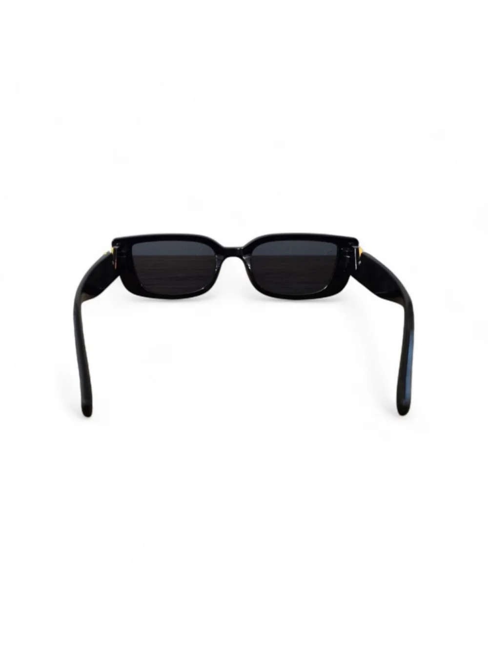 Women's Fashion Black Gold Sunglasses One Size